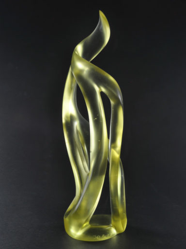 Harry Pollitt - Zest glass sculpture